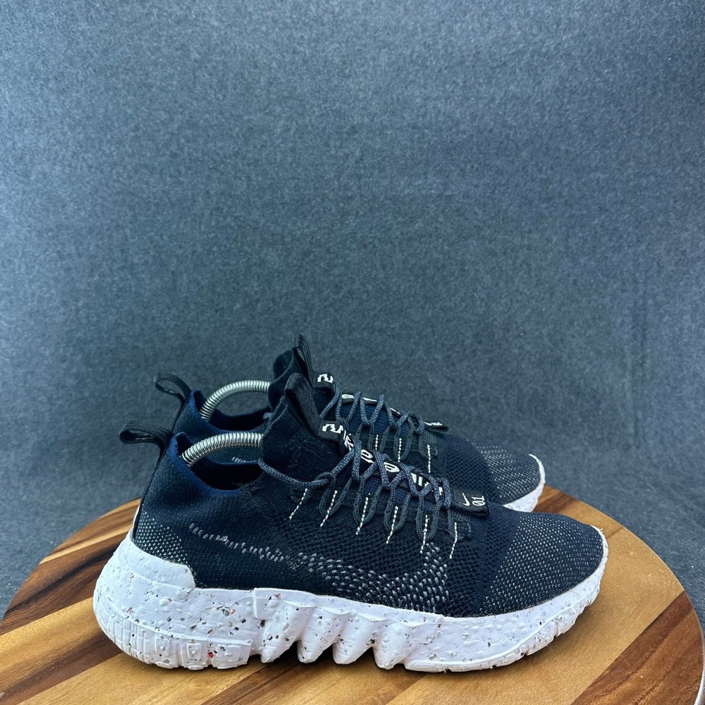 Nike Space Hippie 01 Black Off Noir Sneakers Shoes Men's Size 10 DJ3056-005